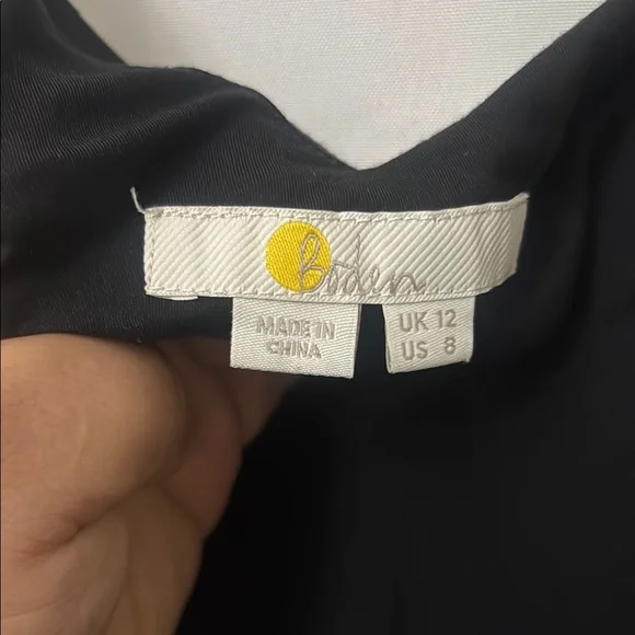 Boden Elegant Black Maxi Dress - Picture 2 of 8